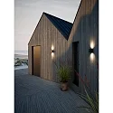 Nordlux LED Outdoor Wandleuchte CANTO KUBI 2 UP/DOWN, 120°, 10,6W, 3000K, 500lm, CRI>80, IP44, seaside schwarz