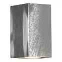 Outdoor Wandleuchte CANTO MAXI KUBI 2, IP44, 2x GU10 max. 28W, Verzinkt