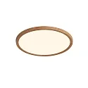Nordlux LED Bad-Deckenleuchte OJA 29 DIM, IP54, 17W 2700K 1600lm 120°, dimmbar, Holzfolie
