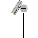 design for the people by Nordlux Wandstrahler MIB 6, GU10, IP20, schwenk-/drehbar, chrom