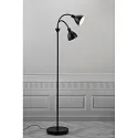 Nordlux Nordlux Stehleuchte RAY, 2-flammig, E14, IP20, schwarz