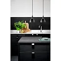 Nordlux Nordlux Pendelleuchte RAY, 2-flammig, 2x E14, IP20, schwarz