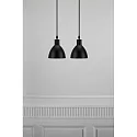 Nordlux Nordlux Pendelleuchte RAY, 2-flammig, 2x E14, IP20, schwarz