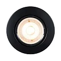 Nordlux recessed luminaire MIXIT PRO GU10 IP23, black matt dimmable