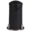 Nordlux Nordlux Recessed spot MIXIT, GU10, IP23, incl. 2 mounting rings, brushed steel
