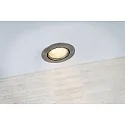 Nordlux Nordlux Recessed spot MIXIT, GU10, IP23, incl. 2 mounting rings, brushed steel