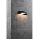 design for the people by Nordlux design for the people by Nordlux LED Outdoor luminaire FRONT 26 LED Wall luminaire, 8W LED, 3000K, 650lm, IP44, black