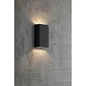 Nordlux Nordlux LED Außenleuchte ROLD LED Wandleuchte, eckig, 2x 5W LED, 3000K, 750lm, IP44, schwarz