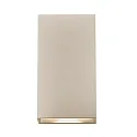 LED Outdoor Wandleuchte ROLD KUBI, 10,5W, 3000K, 350lm, IP54, Champagne