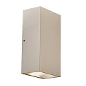 Nordlux outdoor wall luminaire IP54, sand coloured 