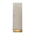 Nordlux outdoor wall luminaire IP54, sand coloured 