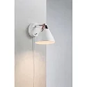 design for the people by Nordlux Wall luminaire STRAP 15, GU10, white