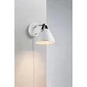 design for the people by Nordlux Wall luminaire STRAP 15, GU10, white
