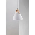 design for the people by Nordlux design for the people by Nordlux Pendant luminaire STRAP 16, GU10, white