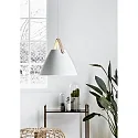 design for the people by Nordlux Pendelleuchte STRAP 36, E27, IP20, weiß