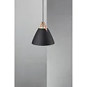 design for the people by Nordlux Pendelleuchte STRAP 36, E27, IP20, schwarz