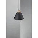 design for the people by Nordlux Pendelleuchte STRAP 36, E27, IP20, schwarz