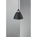 design for the people by Nordlux Pendelleuchte STRAP 36, E27, IP20, schwarz