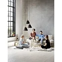 design for the people by Nordlux Pendelleuchte STRAP 36, E27, IP20, schwarz