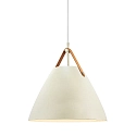 design for the people by Nordlux Pendelleuchte STRAP 36, E27, IP20, sandfarbig