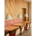 design for the people by Nordlux Pendelleuchte STRAP 36, E27, IP20, sandfarbig