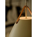design for the people by Nordlux Pendelleuchte STRAP 36, E27, IP20, sandfarbig