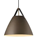 pendant luminaire STRAP 36 E27 IP20, beige dimmable