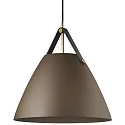 design for the people by Nordlux Pendelleuchte STRAP 36, E27, IP20, beige