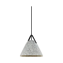 design for the people by Nordlux Pendelleuchte STRAP 36, E27, IP20, hellgrau
