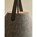 design for the people by Nordlux Pendelleuchte STRAP 36, E27, IP20, hellgrau