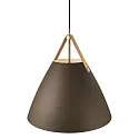 design for the people by Nordlux Pendant luminaire STRAP 48, 48cm, E27, IP20, metal, beige