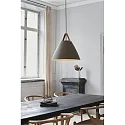 design for the people by Nordlux Pendant luminaire STRAP 48, 48cm, E27, IP20, metal, beige