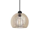 Nordlux Pendelleuchte CHINO 25, E27, IP20, Holz, braun