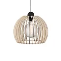 Nordlux Pendelleuchte CHINO 30, E27, IP20, Holz, braun