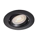 Nordlux LED Einbaustrahler ROAR, 40°, 7W, 3000K, 550lm, IP23, dimmmbar, schwarz