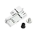 Zubehör für 3-Phasen Stromschiene GLOBALtrac® PULSE - MULTI Adapter GAC 600, 10A 100N Steckverbindung, DALI steuerbar, Weiß