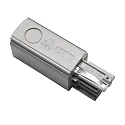 Zubehör für 3-Phasen Stromschiene GLOBALtrac® PRO - End-Einspeisung XTS 11 - Rechts, Grau
