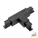 3-phase T-connector GLOBALtrac® PRO - XTS 37 left, current conduction inside, black