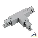 3-phase T-connector GLOBALtrac® PRO - XTS 39 left, external current conduction, grey