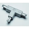 Zubehör für 3-Phasen Stromschiene GLOBALtrac® PULSE - T-Verbinder XTSNC 636, DALI steuerbar - Rechts (außen), Grau