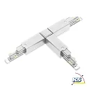 Zubehör für 3-Phasen Stromschiene GLOBALtrac® PULSE - T-Verbinder XTSNC 637, DALI steuerbar - Links (innen), Weiß