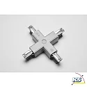 Zubehör für 3-Phasen Stromschiene GLOBALtrac® PULSE - Kreuzverbinder XTSNC 638, DALI steuerbar, Schwarz