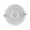 Ledvance LED Einbauleuchte DOWNLIGHT SLIM ROUND Ø 22.5cm x H 3cm, 18W 4000K 1530lm 120°