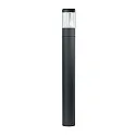 bollard lamp ENDURA® STYLE LANTERN MODERN 90CM cylindrical, switchable IP44, dark grey 