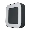 Outdoor LED Aufbauleuchte ENDURA® STYLE SQUARE, IP44, 20.2 x 20.2cm, 13.5W 3000K, Dunkelgrau / Leuchtring opal