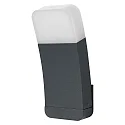 LED Außenwandleuchte SMART+ WIFI CURVE WALL RGB+W, IP44 IK03, 10W RGB+3000K 550lm 230°, dunkelgrau