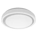 LED Aufbauleuchte SMART + WIFI ORBIS MOON, IP20, Ø 38cm, 26W 3000-6500K (Tunable White) 1500lm 154°, grau
