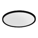 LED Bad-Aufbauleuchte SMART+ WIFI ORBIS DISC, IP44, Ø 50cm, 32W 3000-6500K 2700lm 110°, schwarz