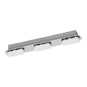 LED Bad-Wandleuchte SMART+ WIFI ORBIS WALL DUPLO, IP44, 45cm, 3-flammig, 20W 3000-6500K 1600lm 110°, silber