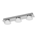 LED Bad-Wandleuchte SMART+ WIFI ORBIS WALL ROUND, IP44, Lang, 48cm, 18W 3000-6500K 1200lm 110°, silber